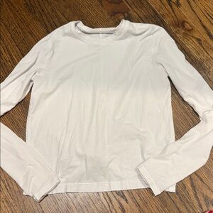 Athleta Girl white Twist Around Top